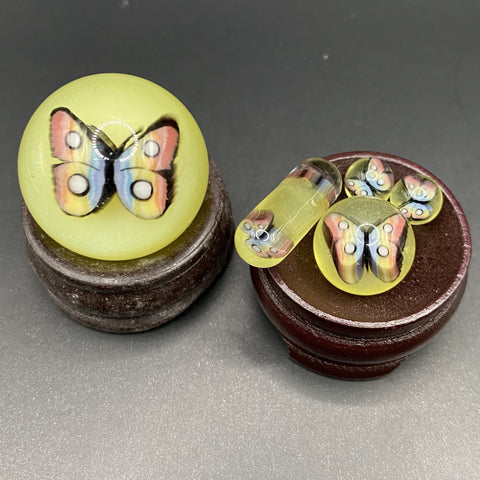 Butterfly Marble set (Yellow) by @stevehglass