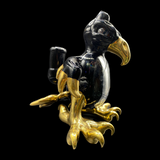 24kt gold bird by @xillaglass